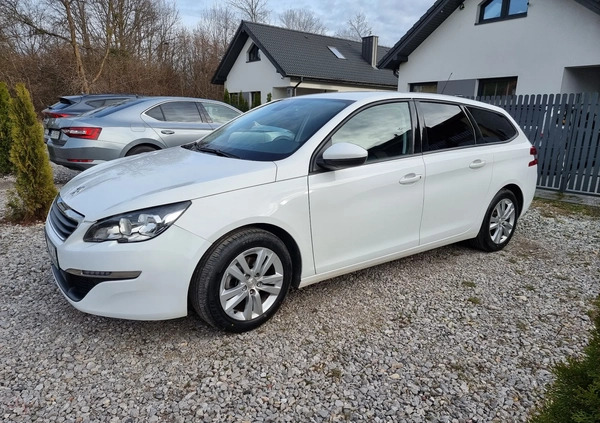 Peugeot 308 cena 33500 przebieg: 232000, rok produkcji 2017 z Łódź małe 211